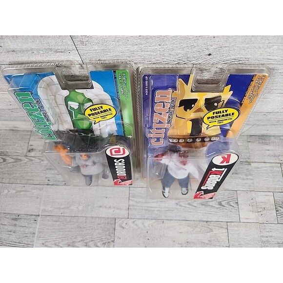 Rare Citizen Urban Icon Crew Figures 5" Suspekt & Droors Streetwear Toys 2004 - Picture 5 of 6
